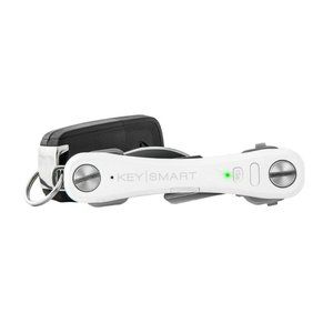 KeySmart Pro Edition Key Holder with Tile Smart Location in White BNIB